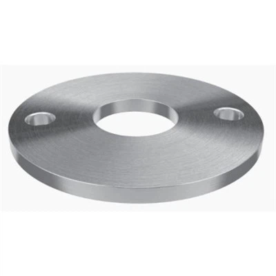 Scheibengrundplatte aus 413 Edelstahl mit drei Löchern